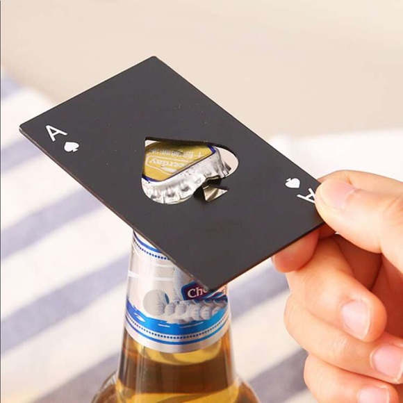 NWOT | Poker Card Design Bottle Opener - Picture 2 of 4